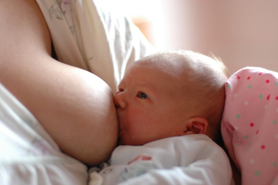 Breastfeeding baby