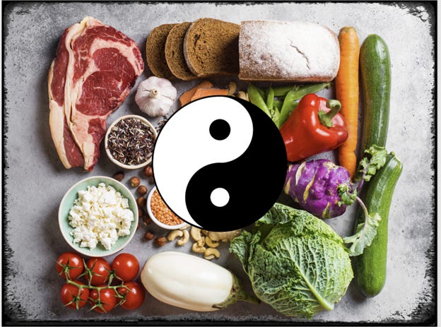 The Yin and Yang of Food